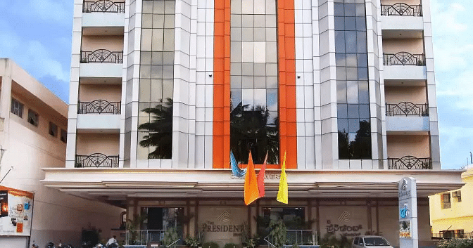 The President Hotel in Jayanagar, Bangalore