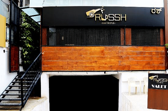 Russh Gastropub in Ashok Nagar, Bangalore