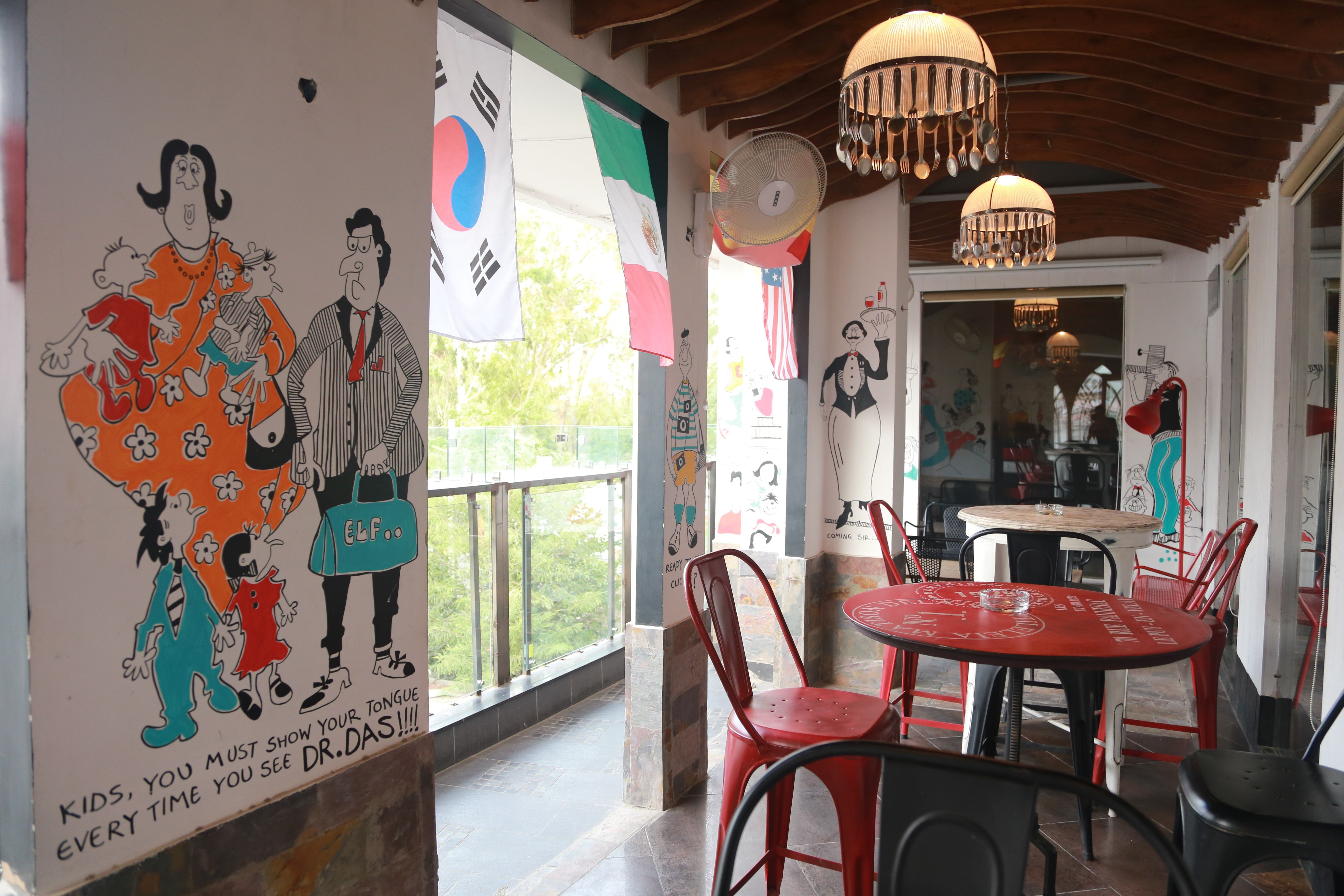 ELF Cafe Lounge in Hauz Khas, Delhi