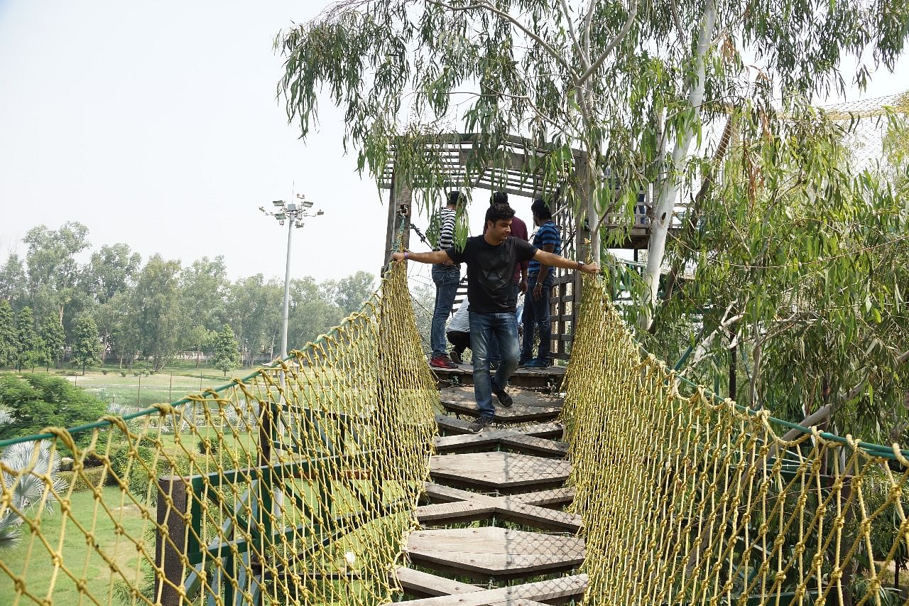 EOD Adventure Park in Mayur Vihar, Delhi