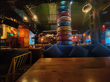Junkyard Cafe in Connaught Place, Delhi