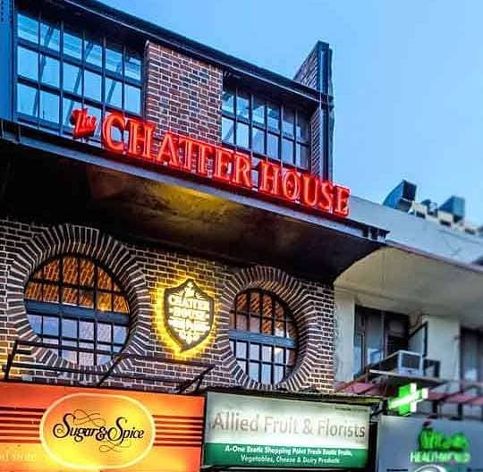 The Chatter House in Khan Market, Delhi