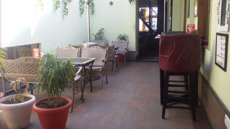The Immigrant Cafe in Connaught Place, Delhi