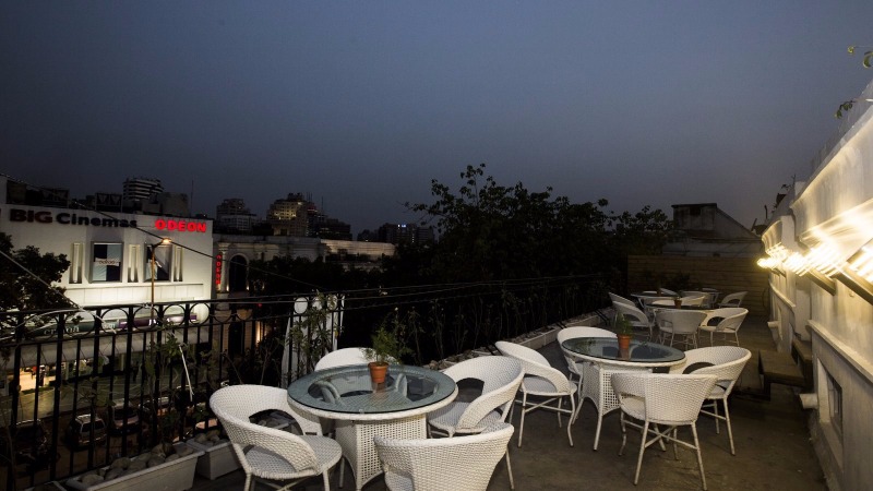 White Waters Cafe in Connaught Place, Delhi