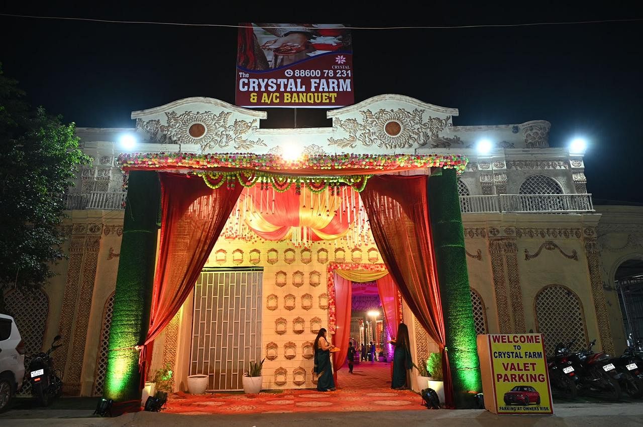 The Crystal Banquet Farmhouse in Bamheta, Ghaziabad