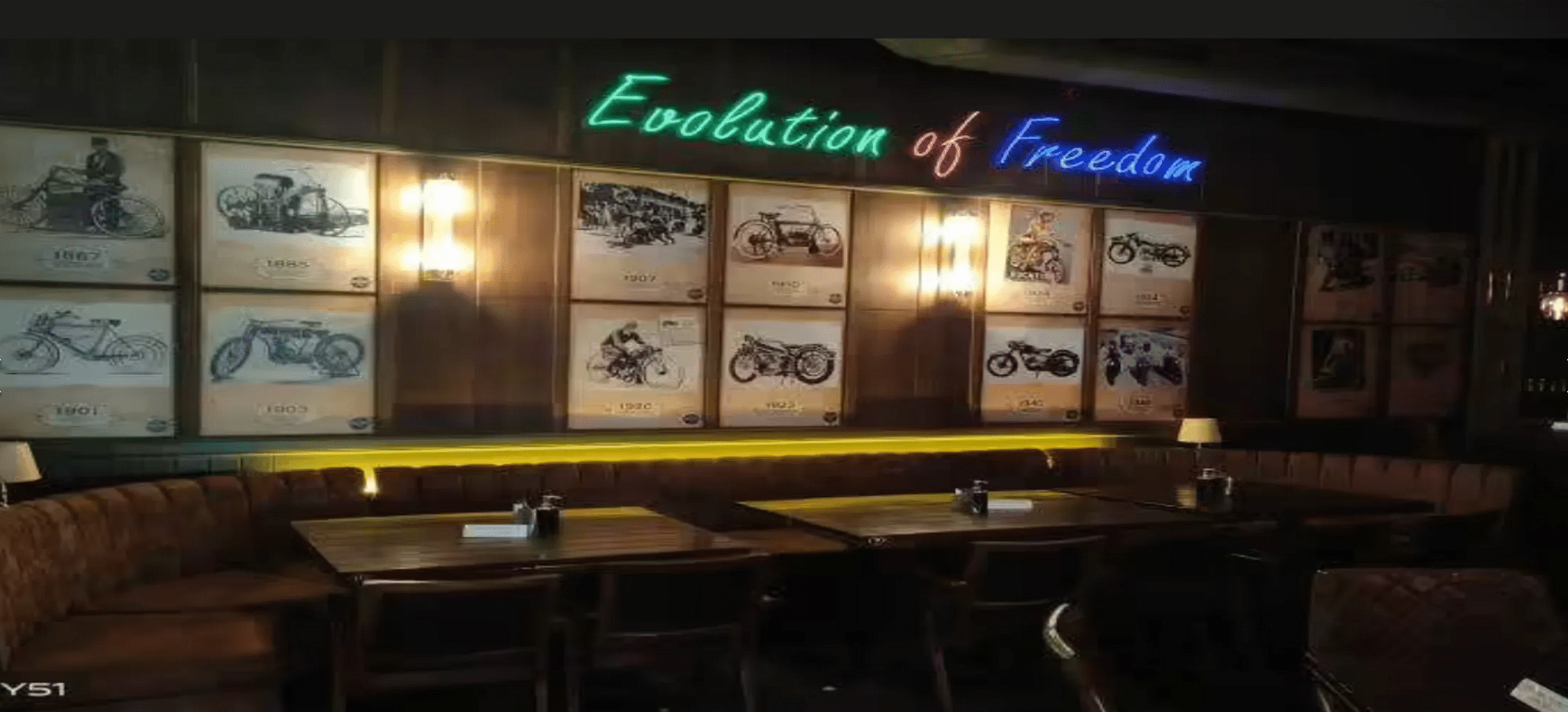Bikers Cafe in Golf Course Road, Gurgaon