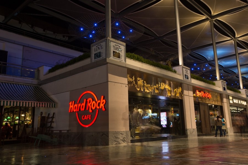 Hard Rock Cafe in DLF Cyber Hub, Gurgaon
