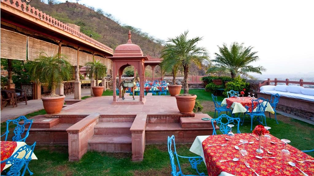 Neemrana Fort Palace in Neemrana, Gurgaon