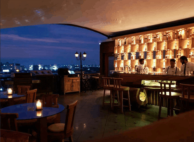 Raise The Bar Rooftop Clarens Hotel in Sector 29, Gurgaon