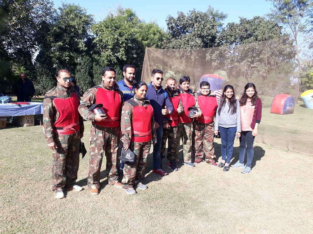 The Paintball Rocks in Sector 23, Gurgaon