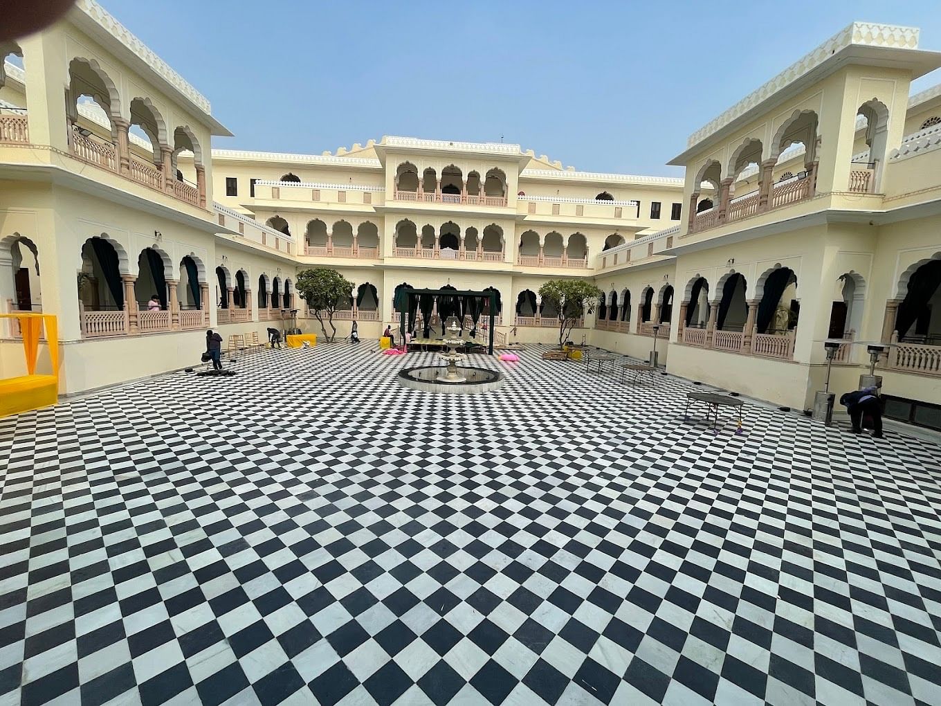 Jai Bagh Palace in Amer, Jaipur