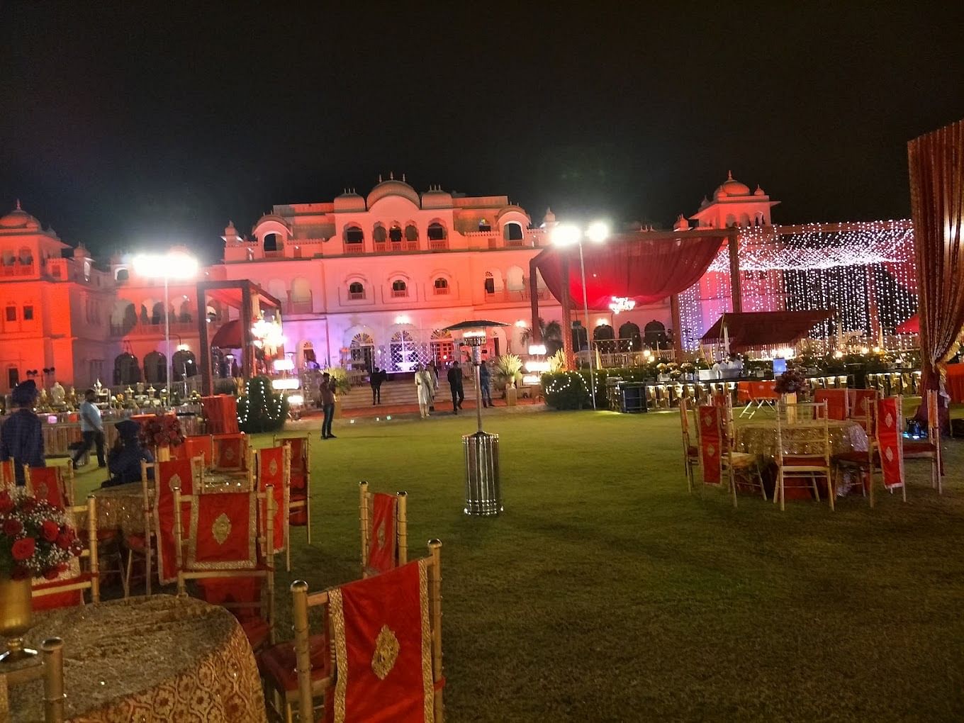Jai Bagh Palace in Amer, Jaipur