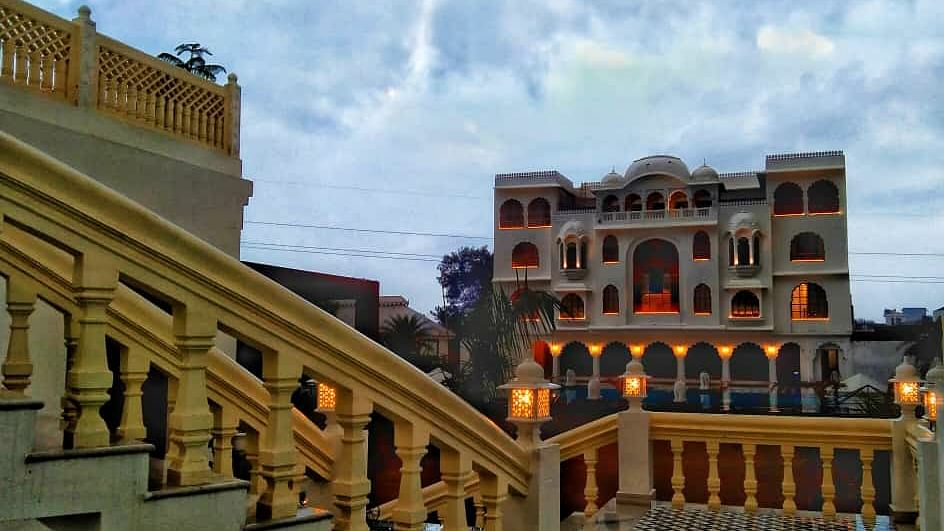 R Chandra Palace in Chomu, Jaipur