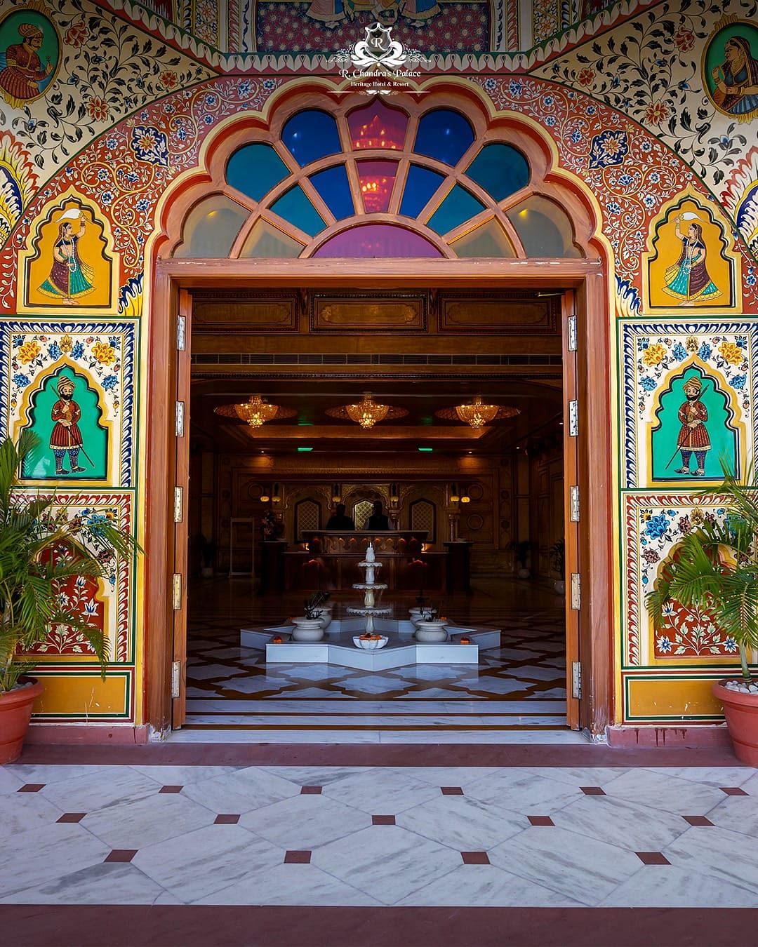 R Chandras Palace in Chomu, Jaipur R Chandras Palace in Chomu, Jaipur