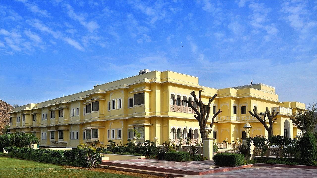 The Raj Bagh Palace in Amer Road, Jaipur The Raj Bagh Palace in Amer Road, Jaipur