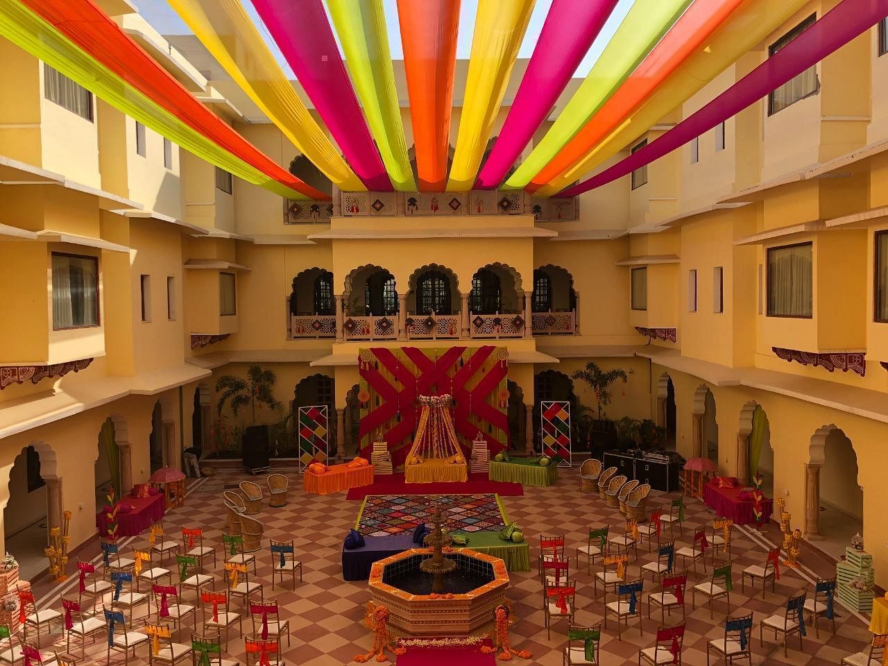 The Raj Bagh Palace in Amer Road, Jaipur The Raj Bagh Palace in Amer Road, Jaipur