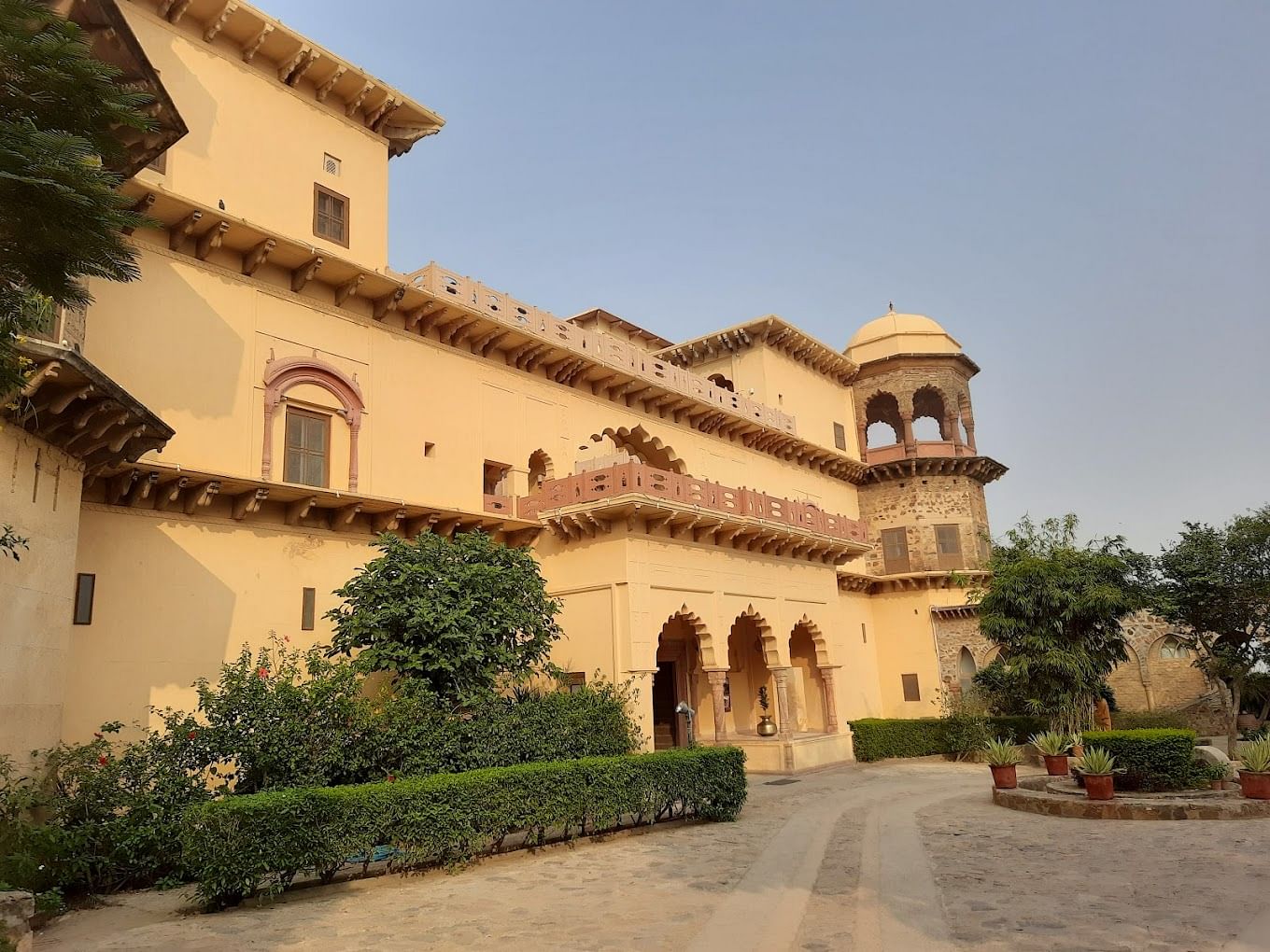 Tijara Fort Palace in Elaka, Jaipur