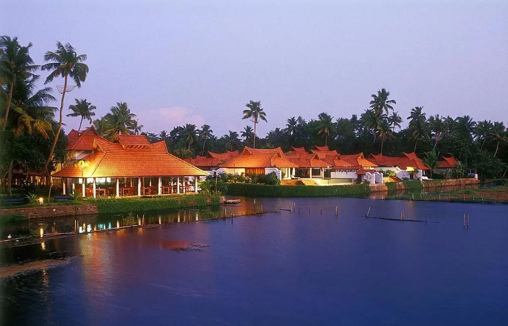 Kumarakom Lake in Kumarakom, Kerala