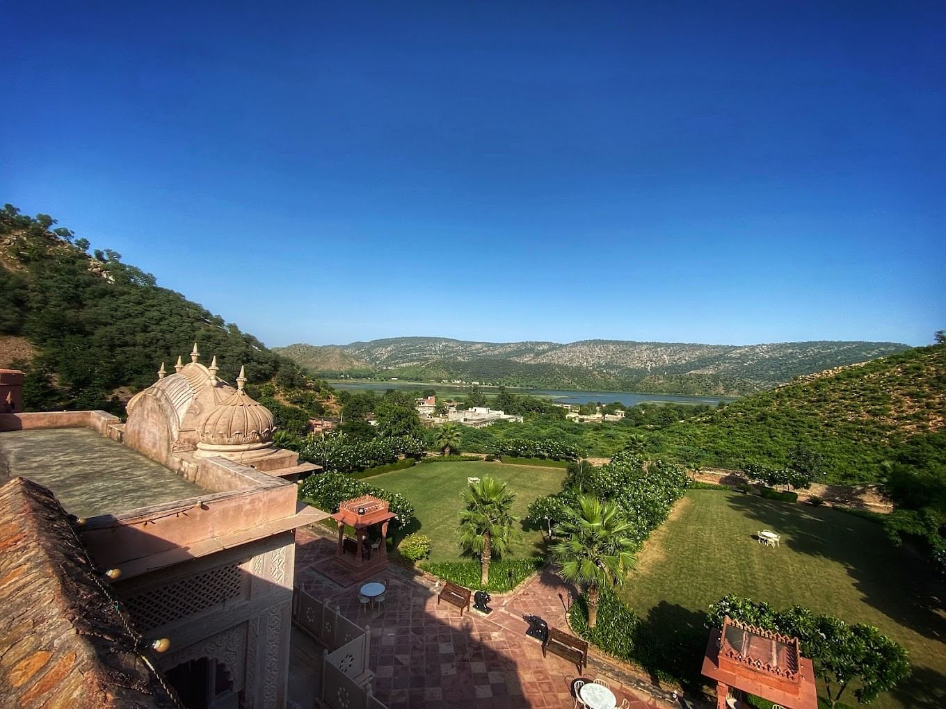 Ram Bihari Palace in Kishanpur, Neemrana