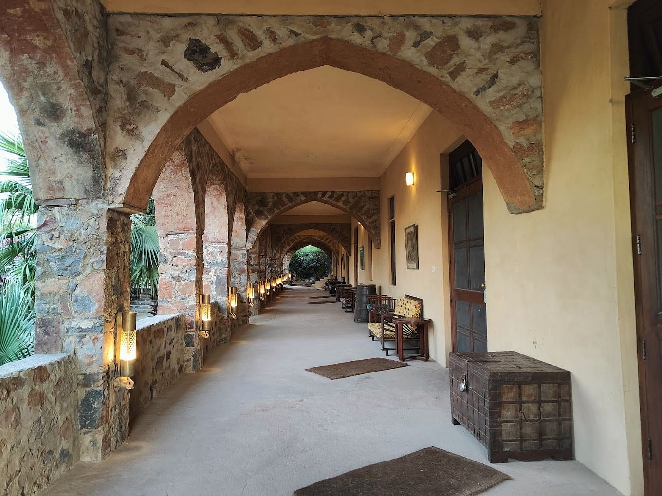 Tijara Fort Palace in Elaka, Neemrana