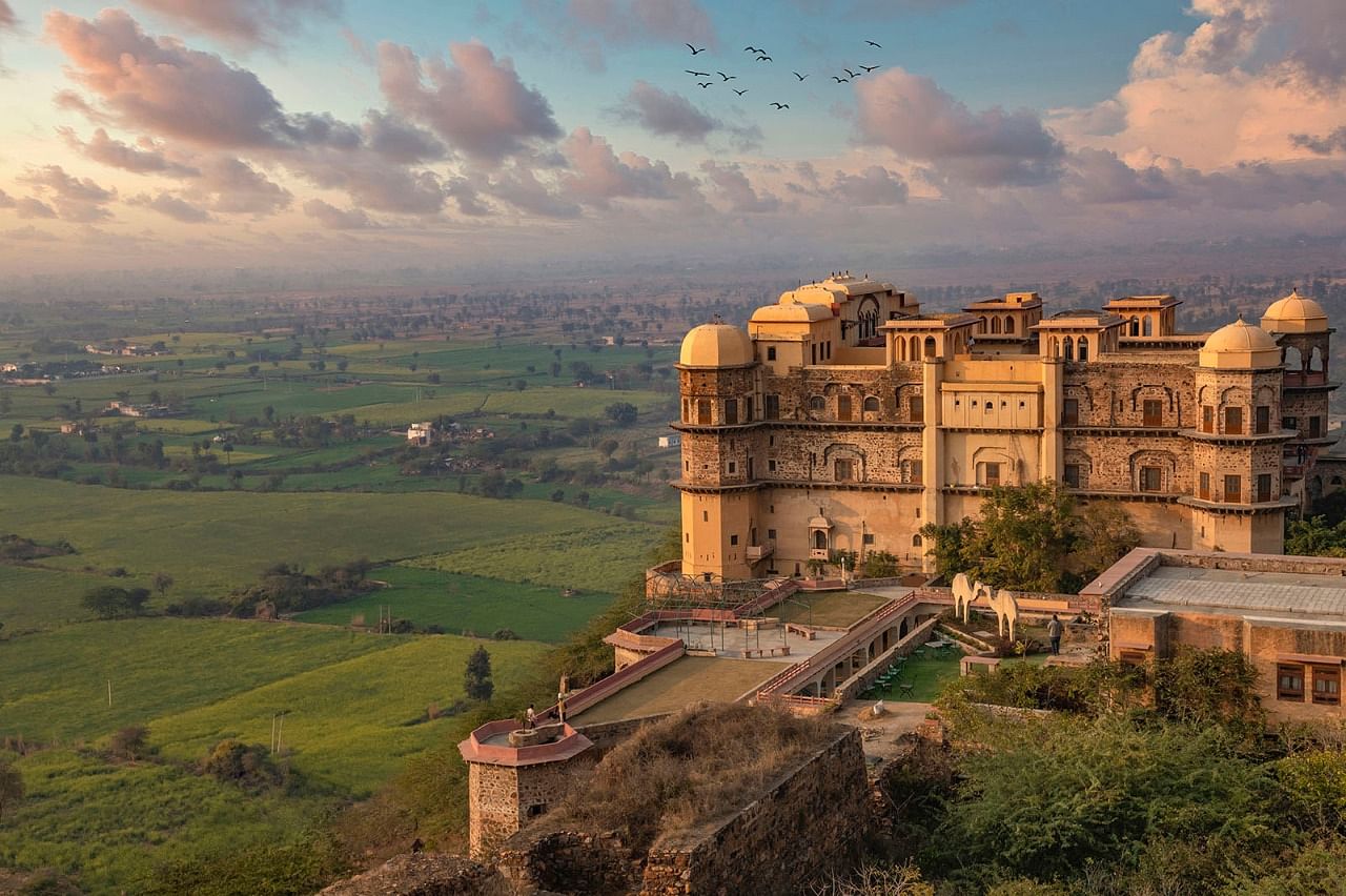 Tijara Fort Palace in Elaka, Neemrana