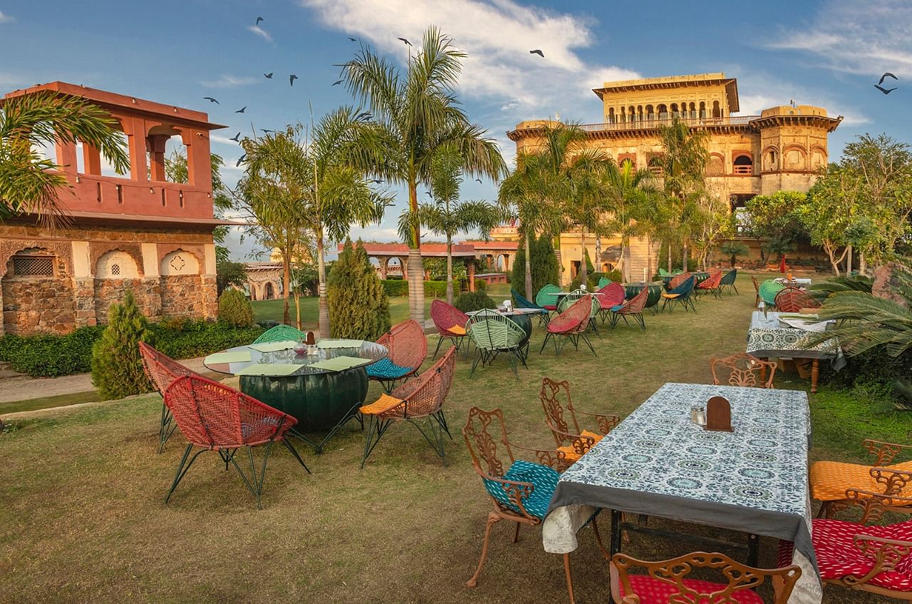 Tijara Fort Palace in Elaka, Neemrana