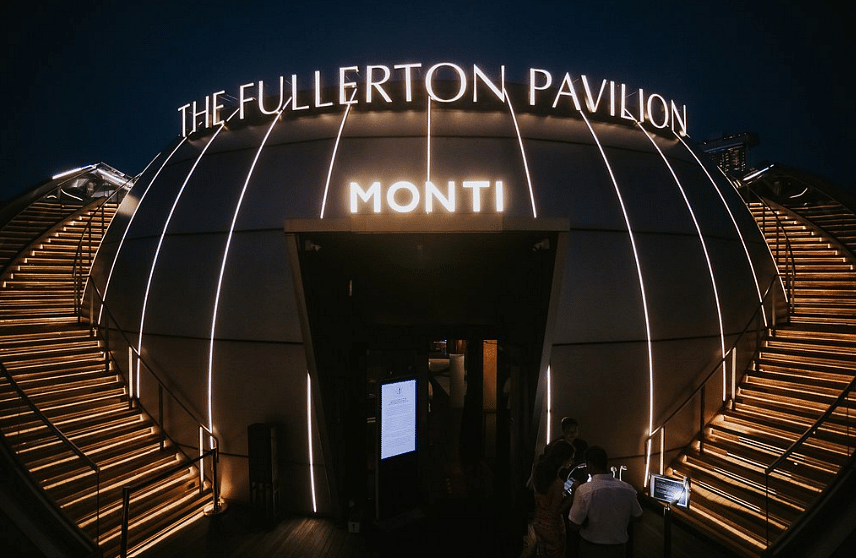 Monti At 1 Pavilion in Collyer Quay, Singapore