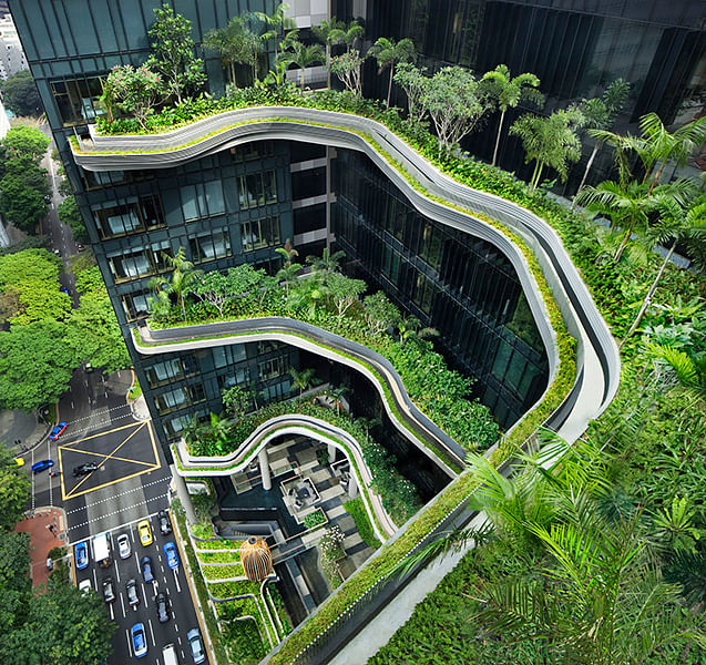 Parkroyal On Pickering in Outram, Singapore