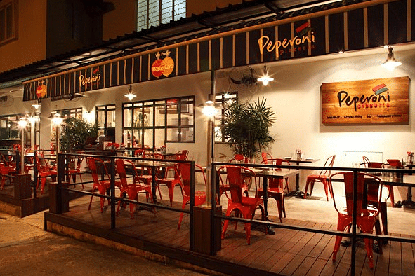 Peperoni Pizzeria in Downtown Core, Singapore