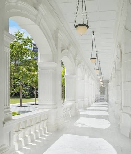 Raffles Hotel in Bras Basah, Singapore