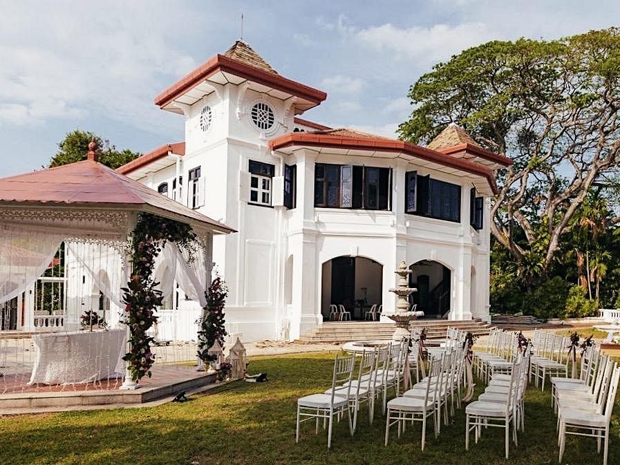 The Alkaff Mansion in Telok Blangah Green, Singapore