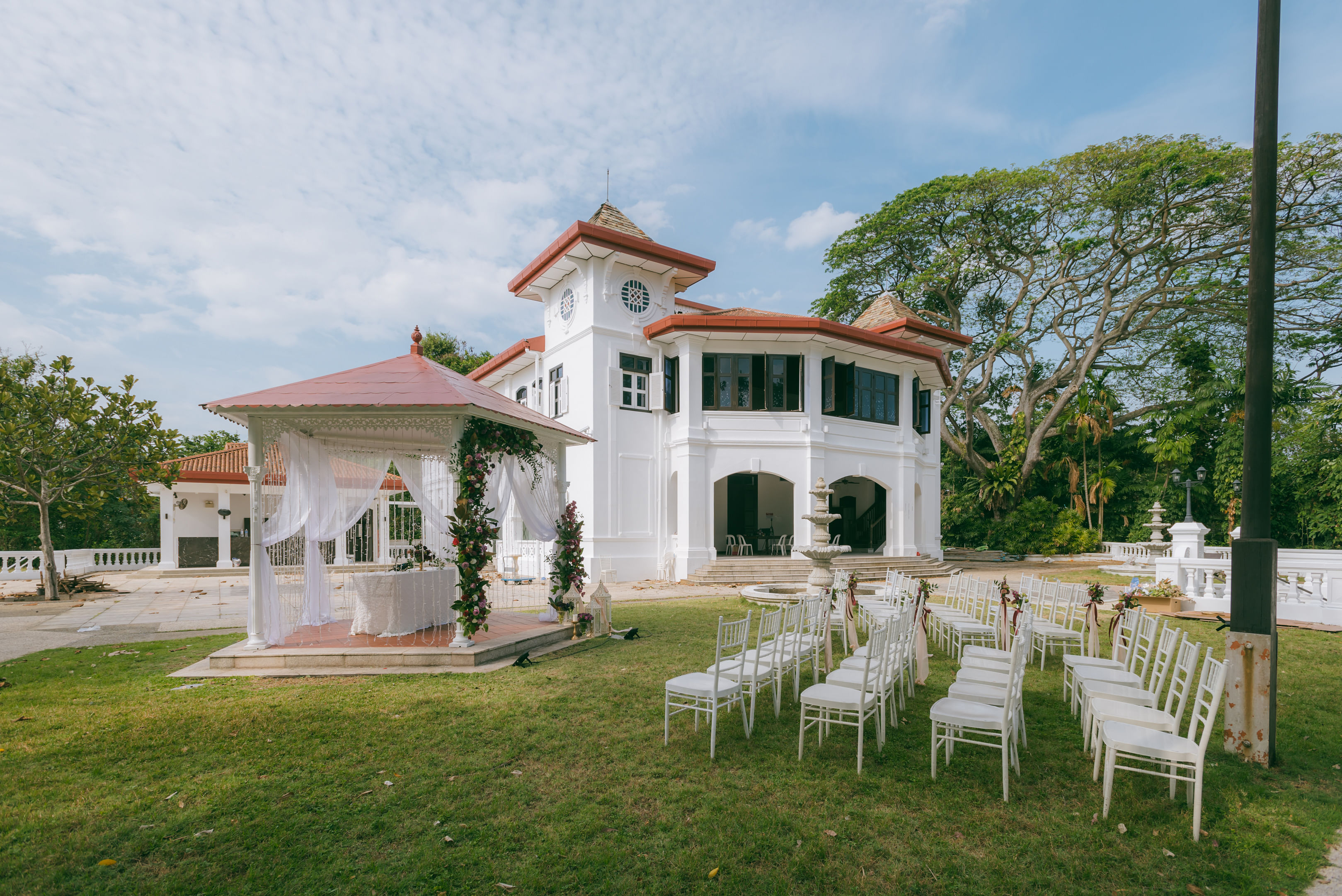 The Alkaff Mansion in Telok Blangah Green, Singapore