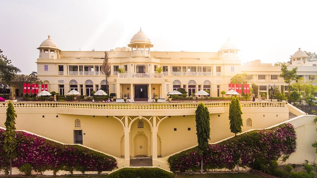 The Lalit Laxmi Niwas Palace in Fateh Sagar Lake, Udaipur