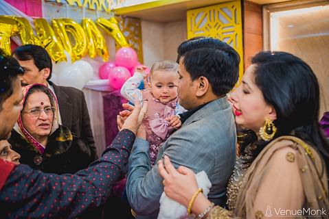 image of first-birthday-party-at-ashirwad-banquets-faridabad-323